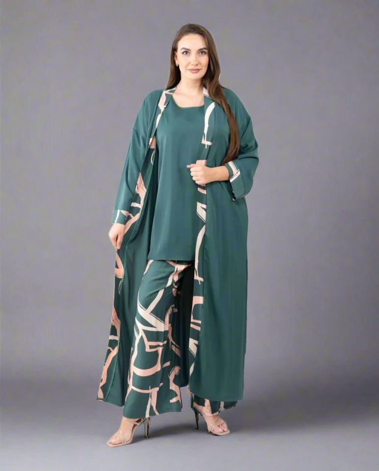 Abstract Design Abaya – Perfect for Contemporary Women